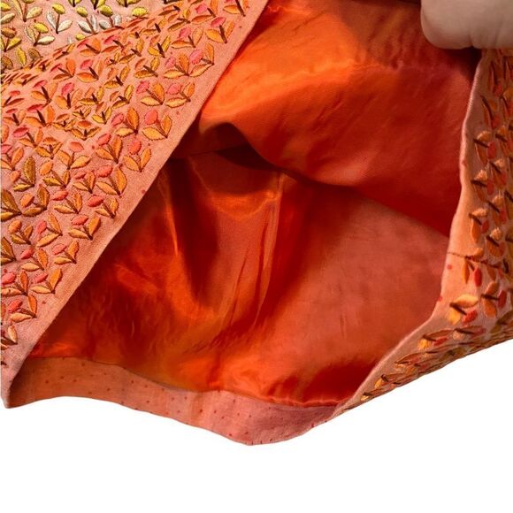 Anthropologie HD in Paris Linen Ombré Petal Pencil Skirt - Picture 5 of 8